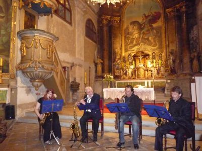 Glazbeno poetska večer u Petrovaradinu: Koncert kvarteta saksofona